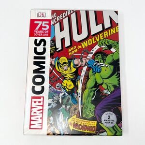 Marvel Comics 75 Years of Cover Art DK Hardcover Book Hulk Wolverine Prints